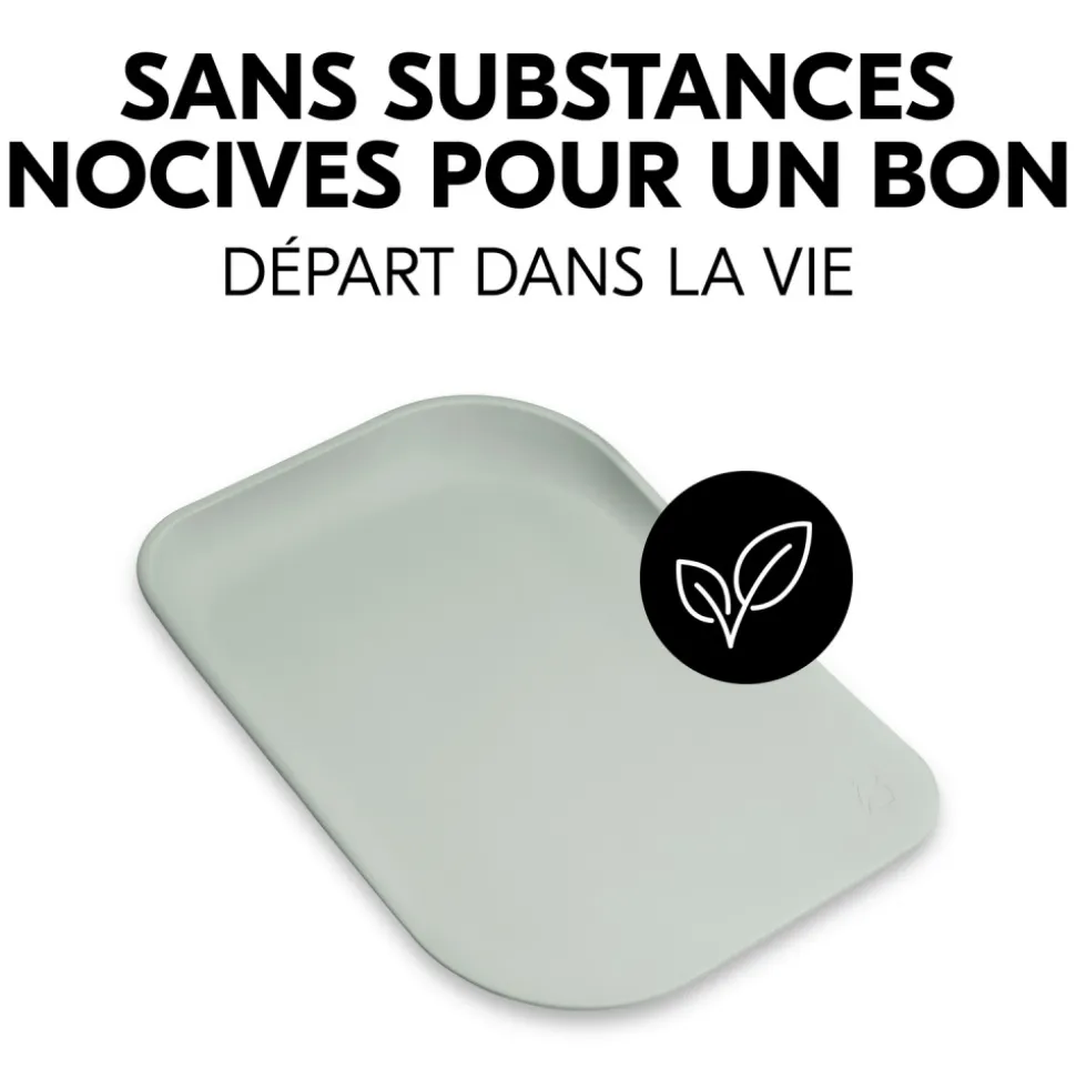 Matelas à langer en mousse soft change n clean sage