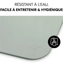 Matelas à langer en mousse soft change n clean sage