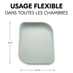 Matelas à langer en mousse soft change n clean sage