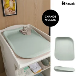 Matelas à langer en mousse soft change n clean sage
