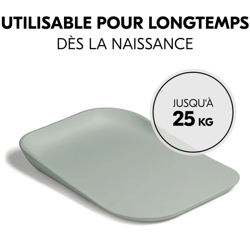 Matelas à langer en mousse soft change n clean sage
