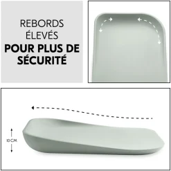Matelas à langer en mousse soft change n clean sage