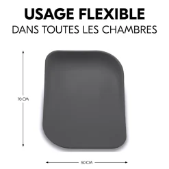 Matelas à langer en mousse soft change n clean anthracite