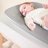 Matelas à langer en mousse softy gris