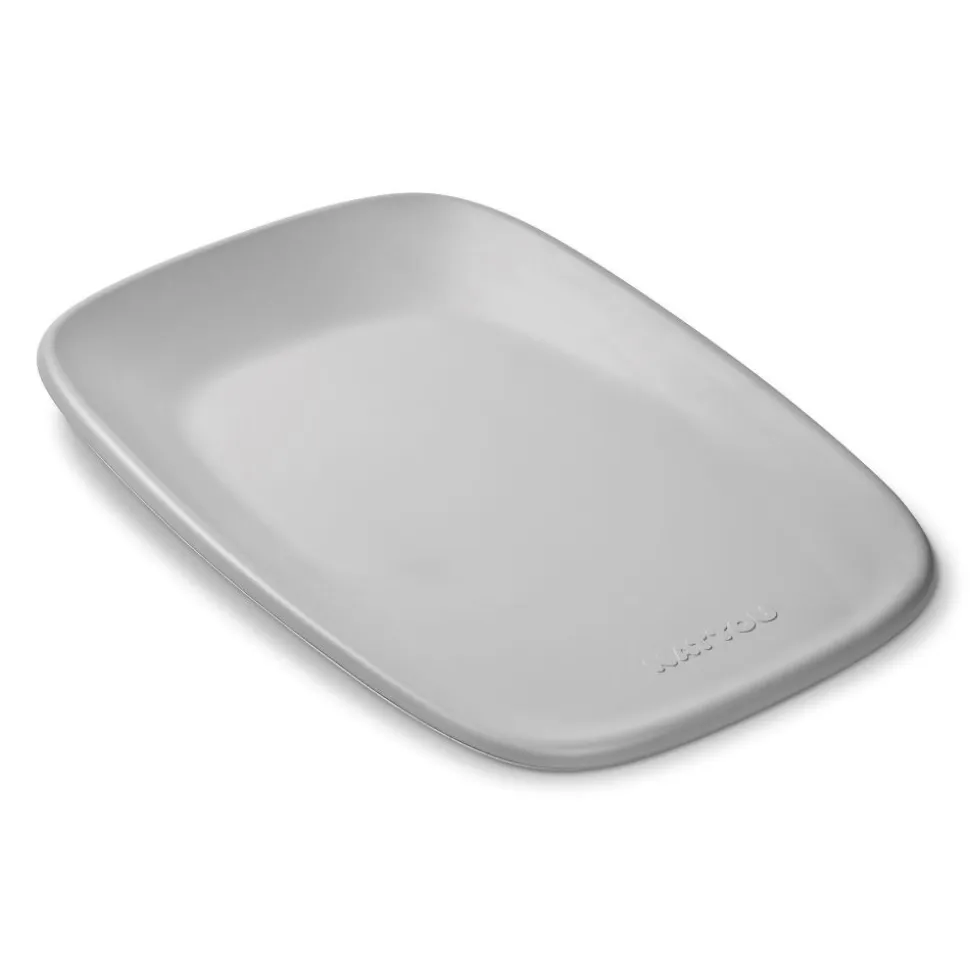 Matelas à langer en mousse softy gris
