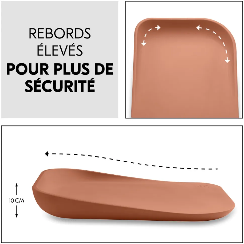 Matelas à langer en mousse soft change n clean cork
