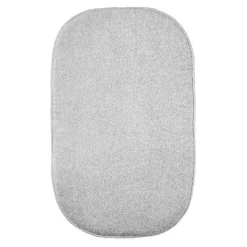 Matelas à langer en mousse softy gris + coussin en éponge pour matelas à langer gris