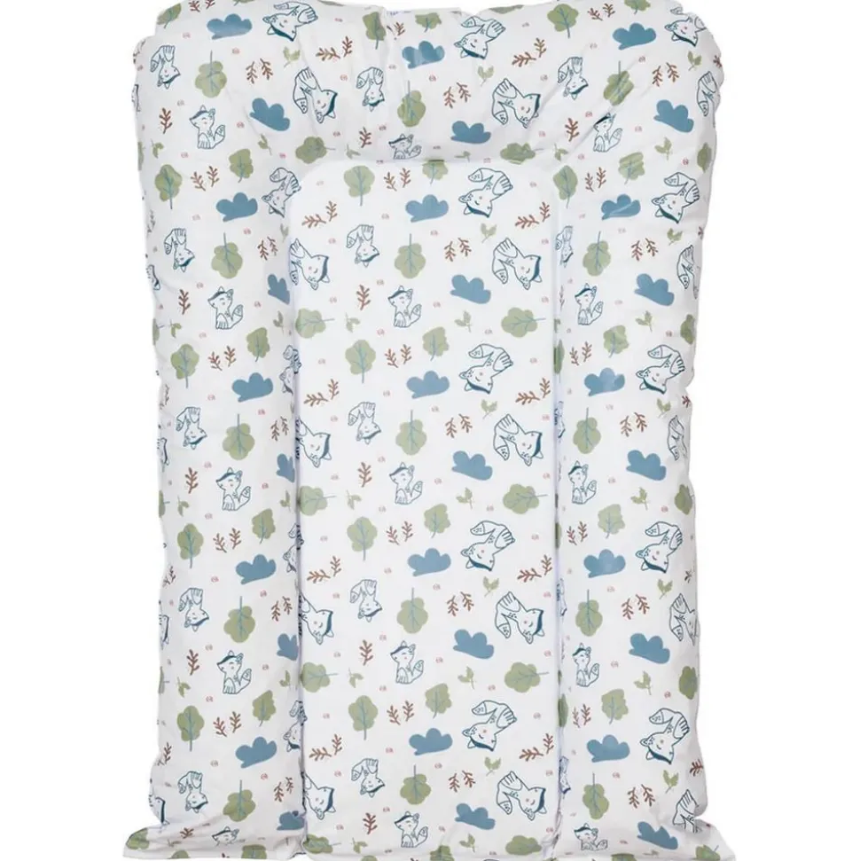 Matelas à langer flocons greenland renards - 50x70cm