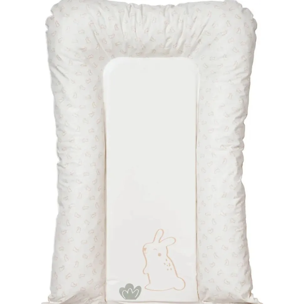 Matelas à langer flocons greenland lapins - 50x70cm