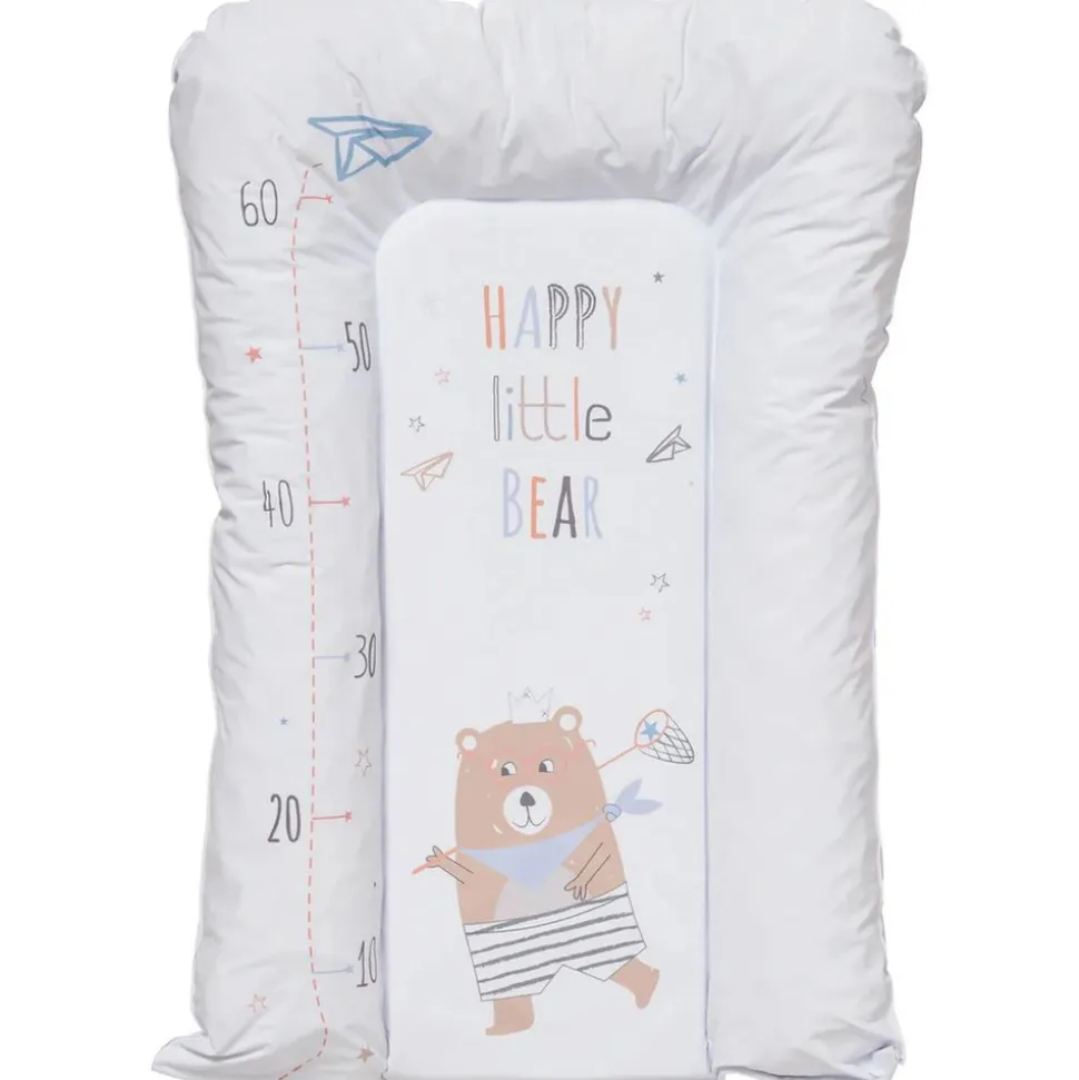 Matelas à langer flocons - little bear - 50 x 70 cm