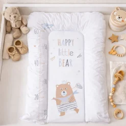 Matelas à langer flocons - little bear - 50 x 70 cm