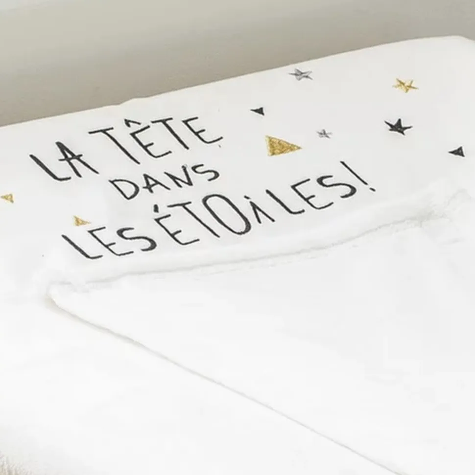 Matelas à langer + housse + serviette étoile filante