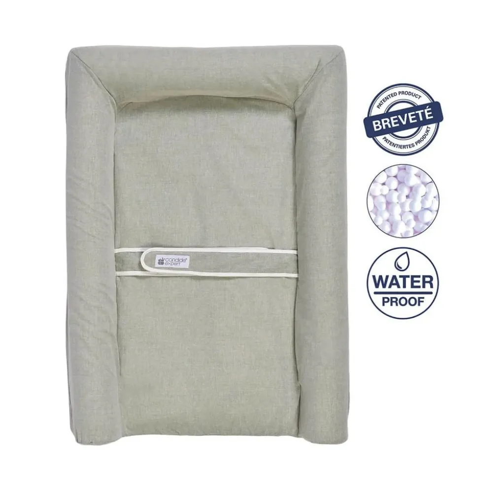 Matelas à langer mat' confort chiné kaki