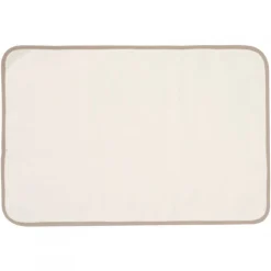 Matelas à langer nomade coton gaufré latte