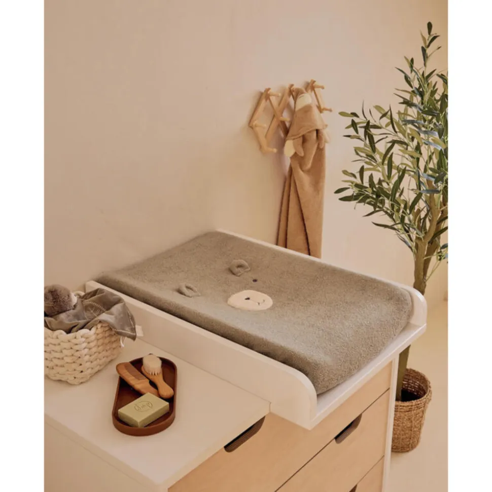 Matelas à langer 45x67 cm avec housse élastique absorbante orso