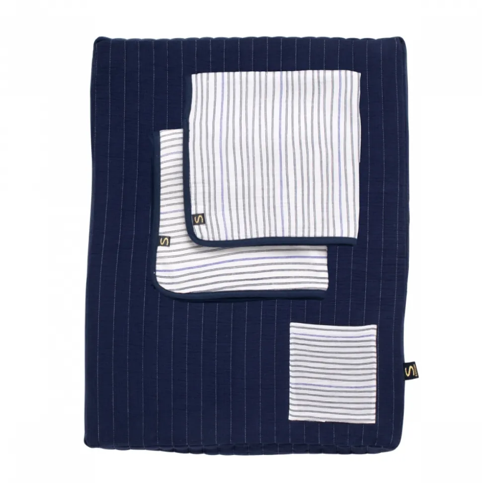 Matelas à langer 68 x 52 cm avec serviette éponge baby sailor