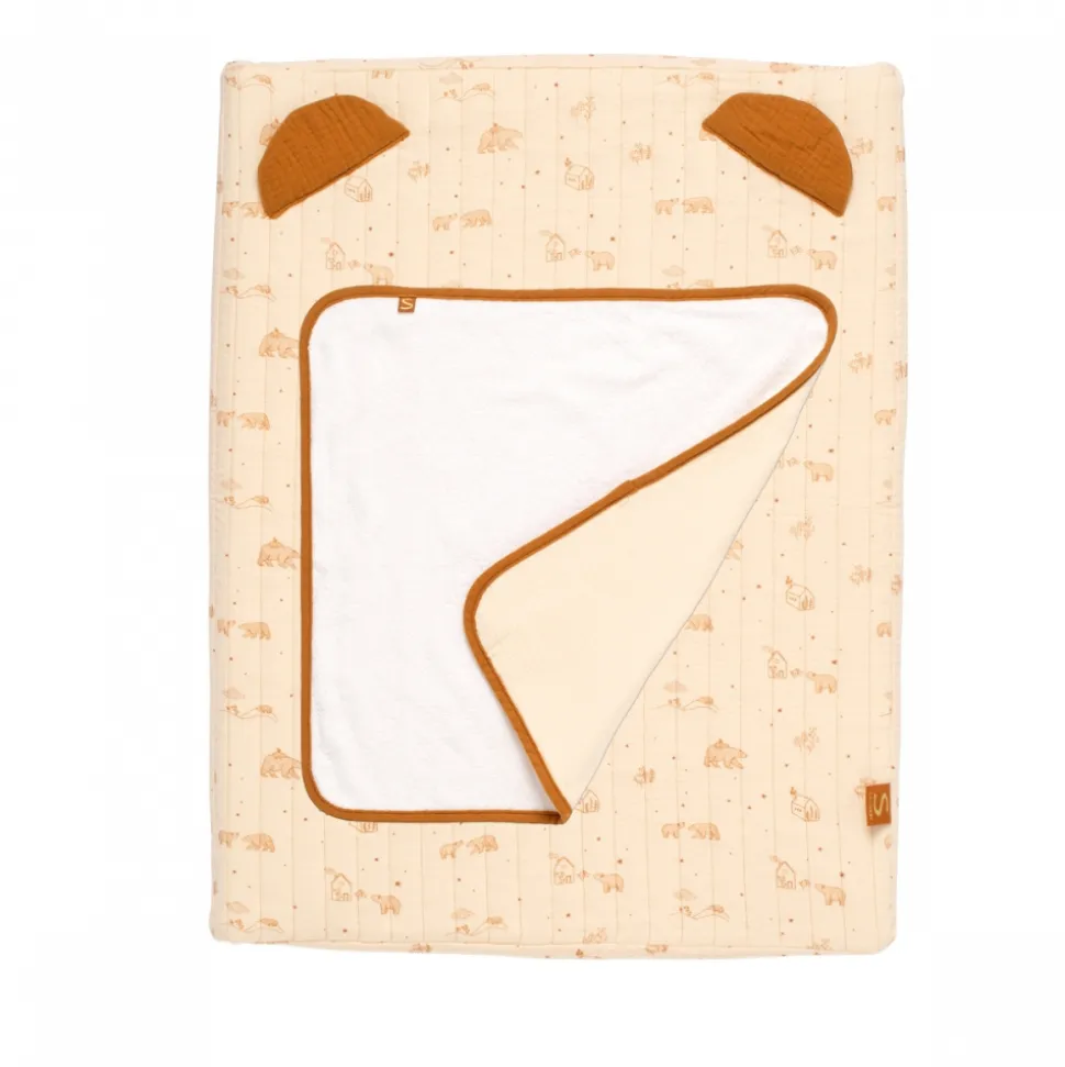 Matelas à langer 68 x 52 cm avec serviette éponge orsino