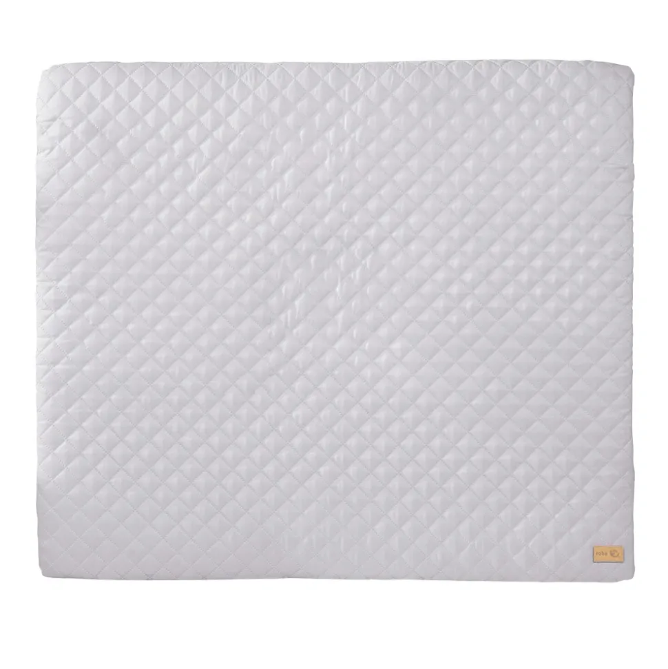 Matelas à langer 85 x 75 cm gris argenté