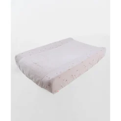 Matelas à langer 45x67cm + housse éponge colombes du bonheur