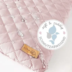 Matelas à langer 85 x 75 cm rose/mauve