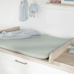 Matelas à langer 85 x 75 cm vert givré