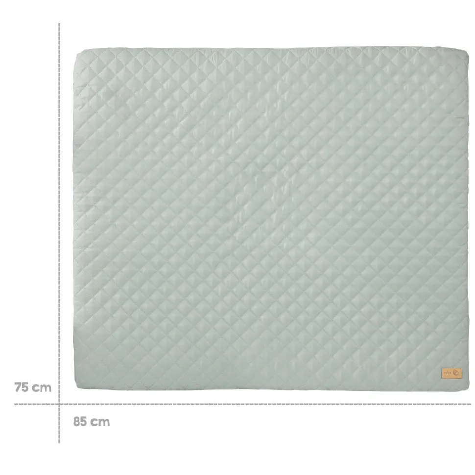 Matelas à langer 85 x 75 cm vert givré