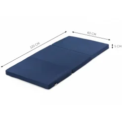 Matelas pour lit parapluie 60 x120 cm navy