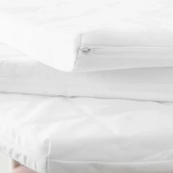 Matelas pour parc bébé blanc 100 x 100 cm