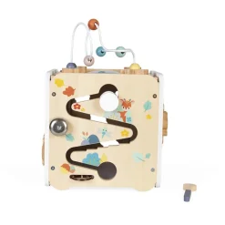 Maxi cube d'activités en bois pour enfant pure