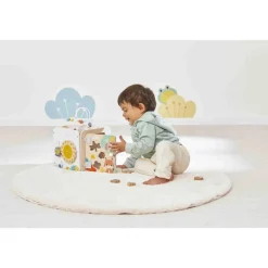 Maxi cube d'activités en bois pour enfant pure