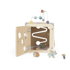 Maxi cube d'activités en bois pour enfant pure