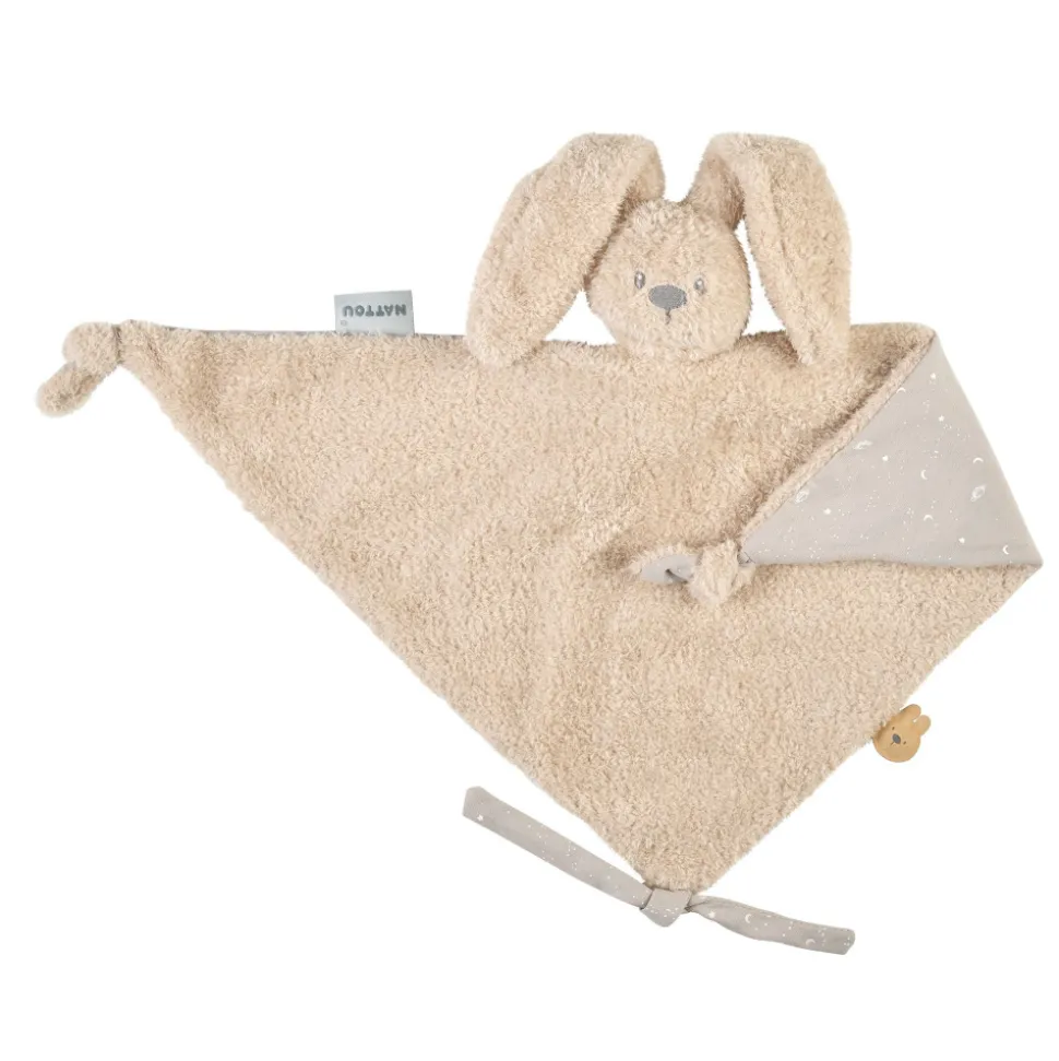 Maxi doudou lapidou teddy phosphorescent glow avec motif imprimé sable