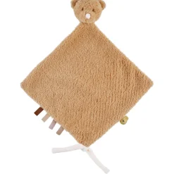Maxi doudou ours bouclette caramel