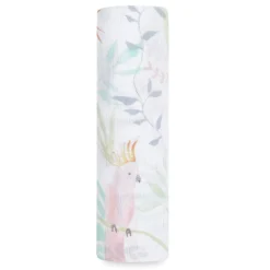 Maxi-lange en mousseline de coton tropicalia