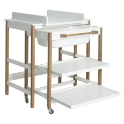 Meuble de bain bébé smart white-naturel