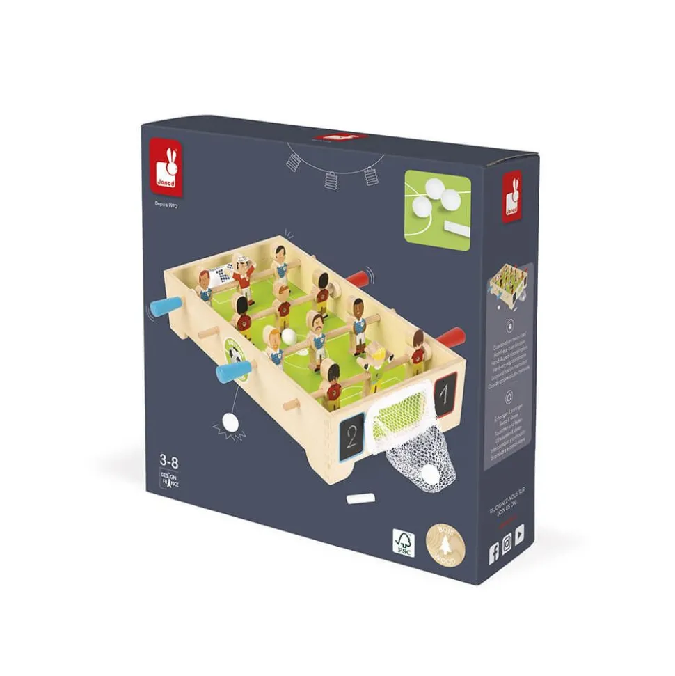 Mini babyfoot champions en bois