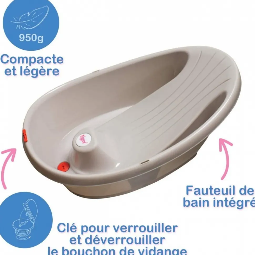Mini baignoire grise