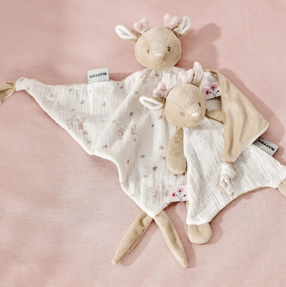 Mini doudou fanfan biche
