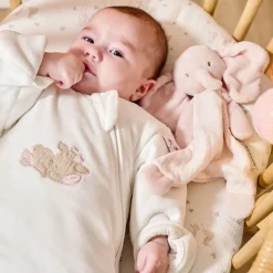 Mini doudou fanfan éléphant rose