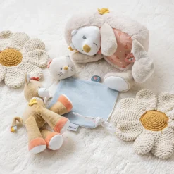 Mini doudou plat lana le chat