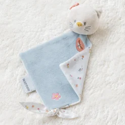 Mini doudou plat lana le chat