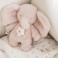 Mini musical fanfan éléphant rose