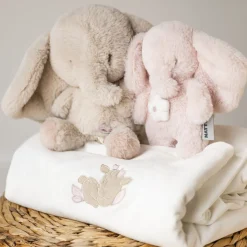 Mini musical fanfan éléphant rose