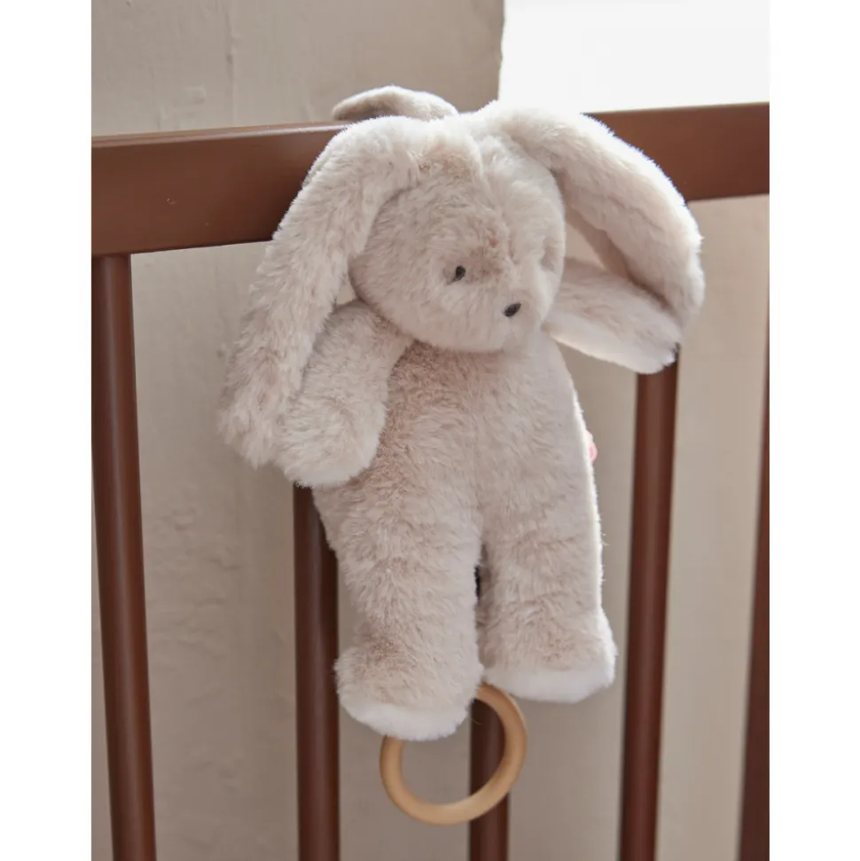 Mini peluche musicale 20 cm moka