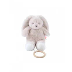 Mini peluche musicale 20 cm moka
