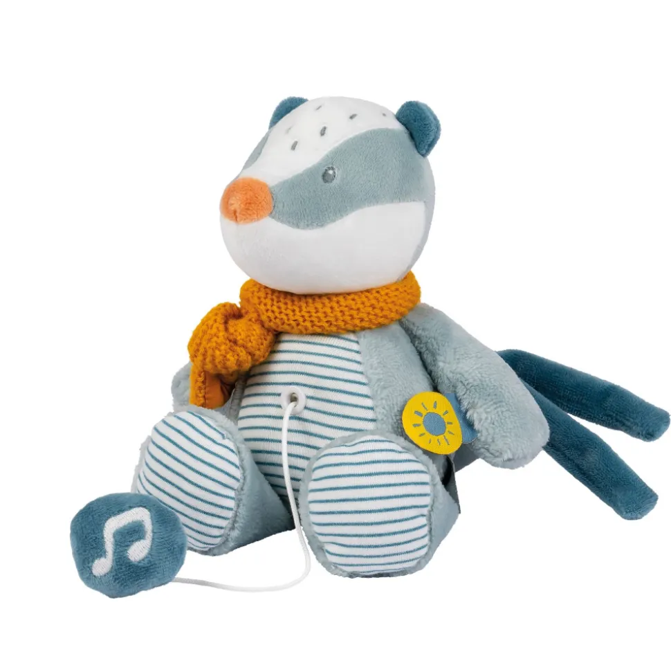Mini peluche musicale felix le blaireau