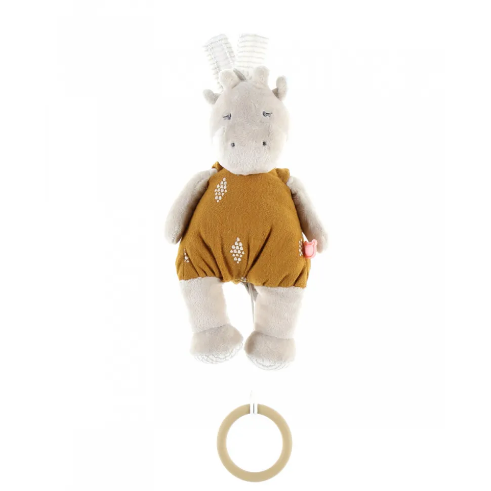 Mini peluche musicale girafe tiga