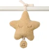Mini peluche musicale étoile bouclette miel