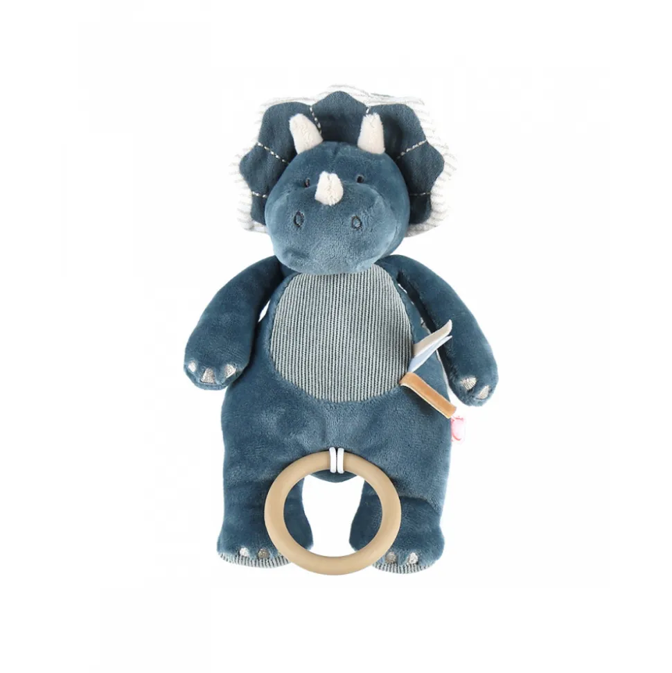 Mini peluche musicale tricératops ops