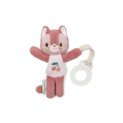 Mini peluche phosphorescente jeanne le chat